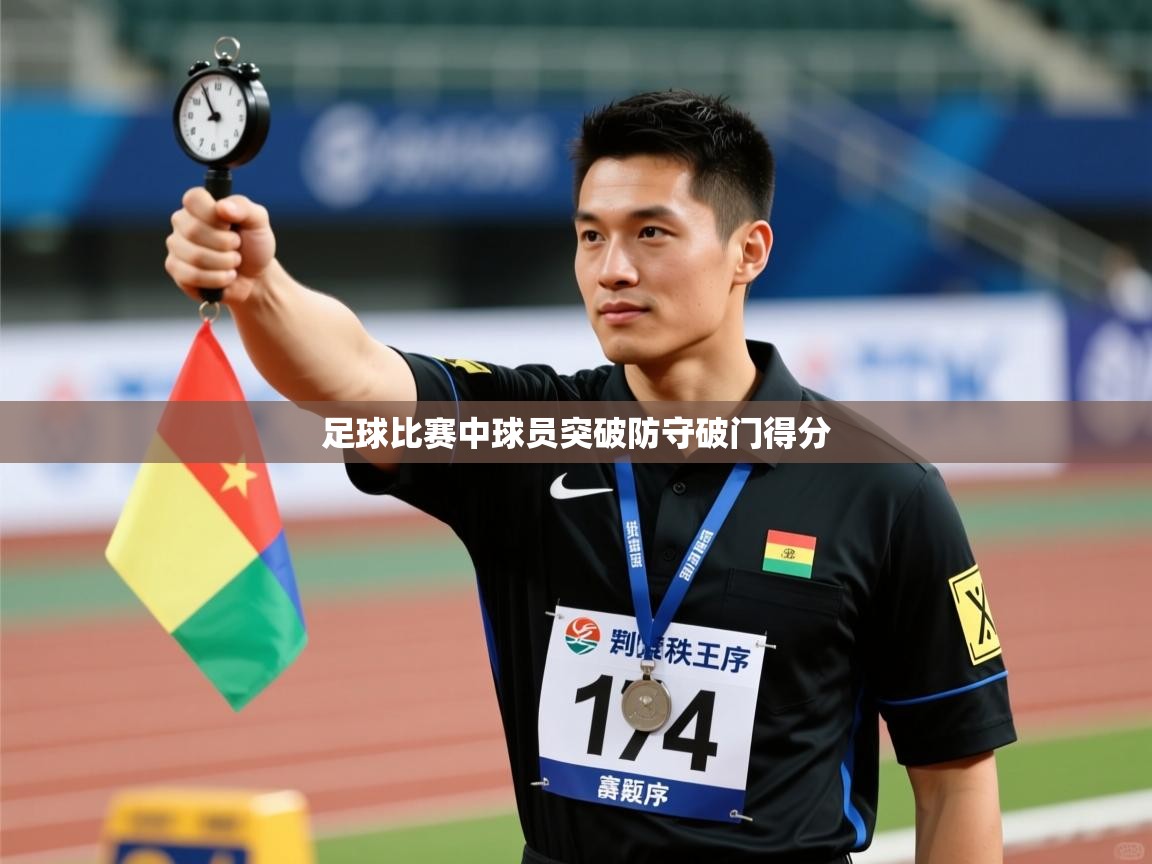 足球比赛中球员突破防守破门得分  第2张