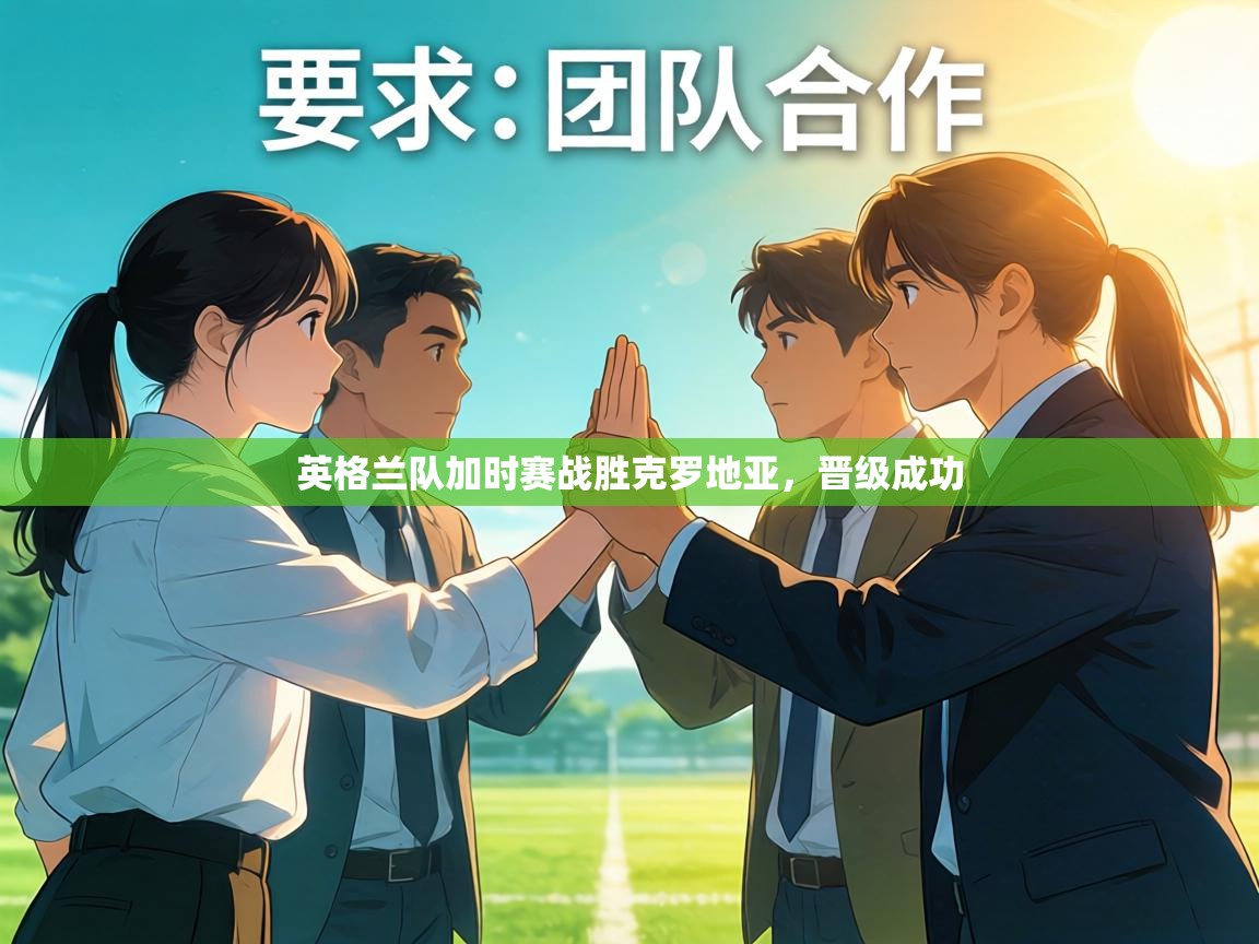 英格兰队加时赛战胜克罗地亚，晋级成功